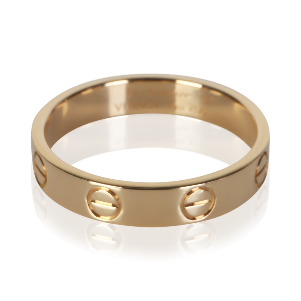 Cartier Yellow Gold Small Model Love Ring